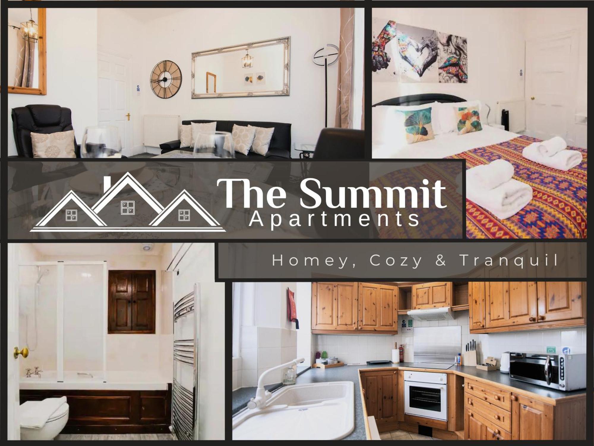 The Summit West End- Elegant Apartment With Free Parking In Prime Location Aberdeen Dış mekan fotoğraf